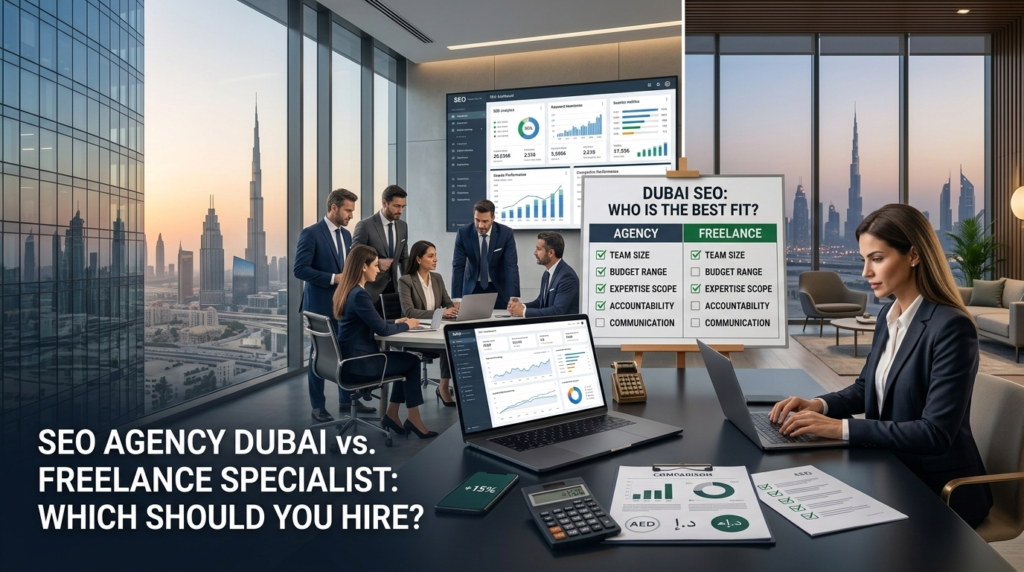 SEO Agency Dubai vs. Freelance Specialist: Which Should You Hire?