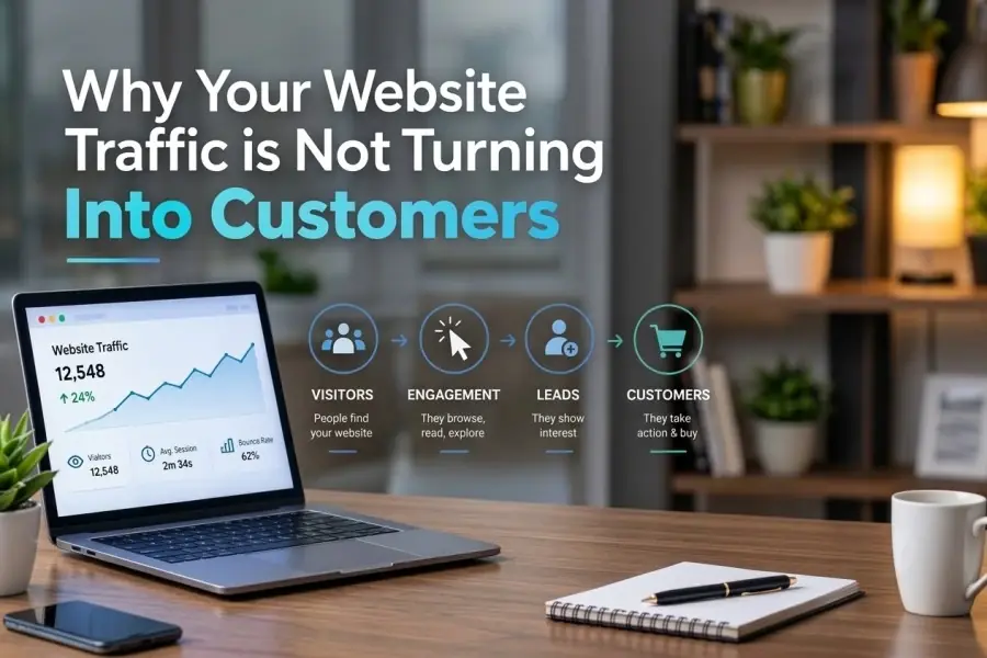 Why Your Website Traffic Isn't Turning Into Customers